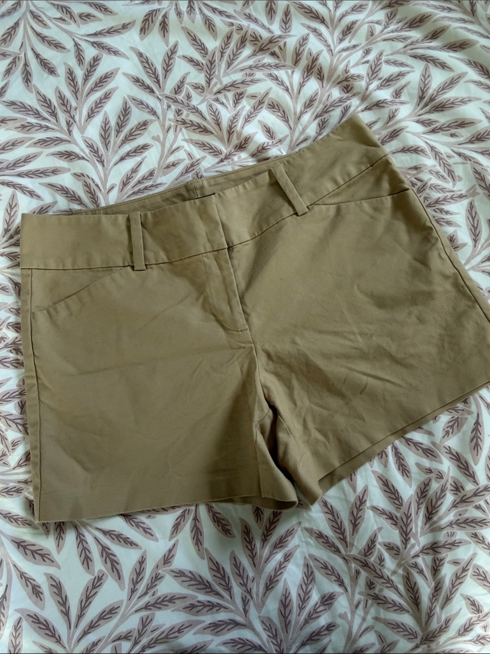 Ann Taylor Factory Signature Beige Shorts - Picture 4 of 6